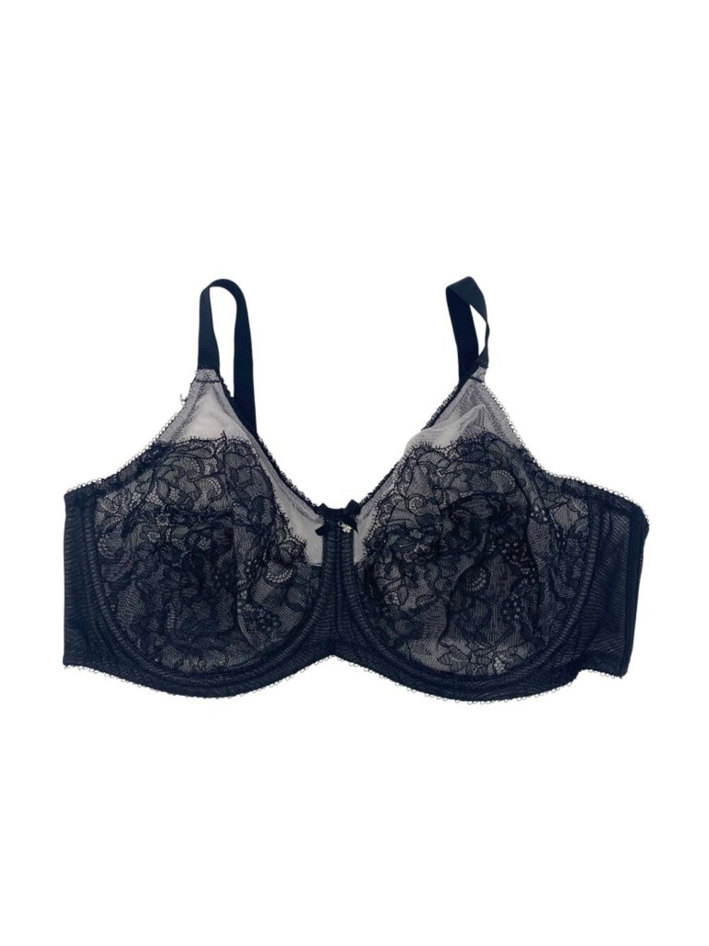 Wacoal Black Lace Full-Cup Underwire Bra